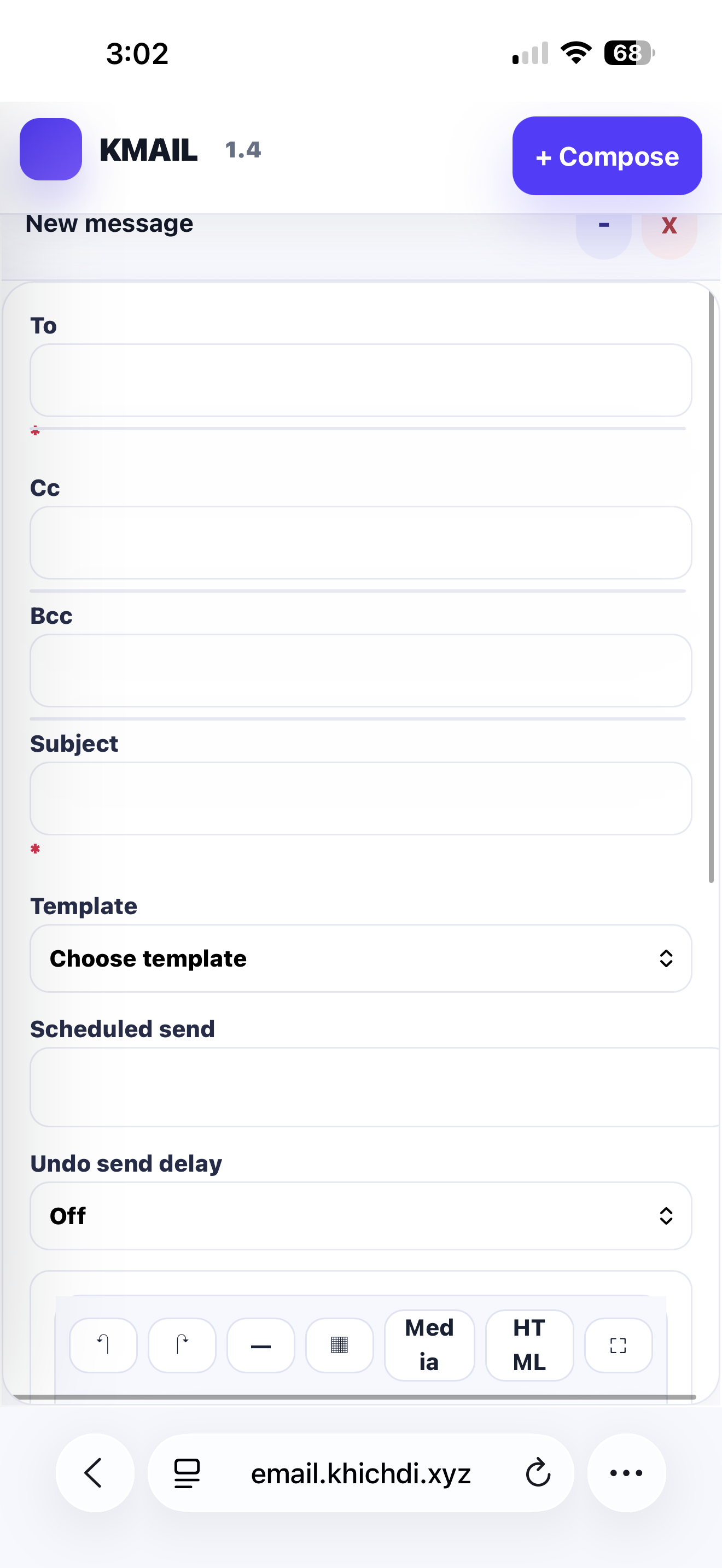 KMAIL product screenshot 4