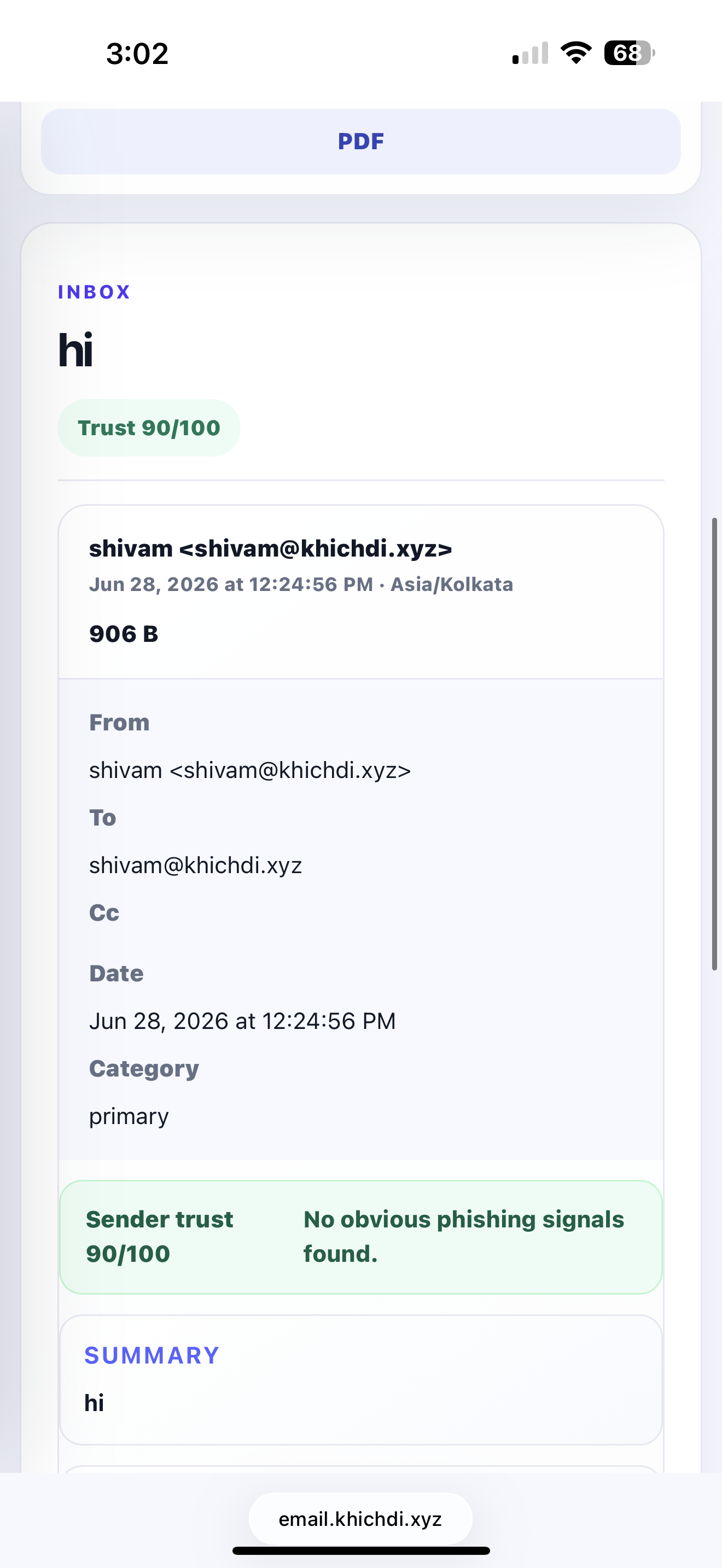 KMAIL product screenshot 5